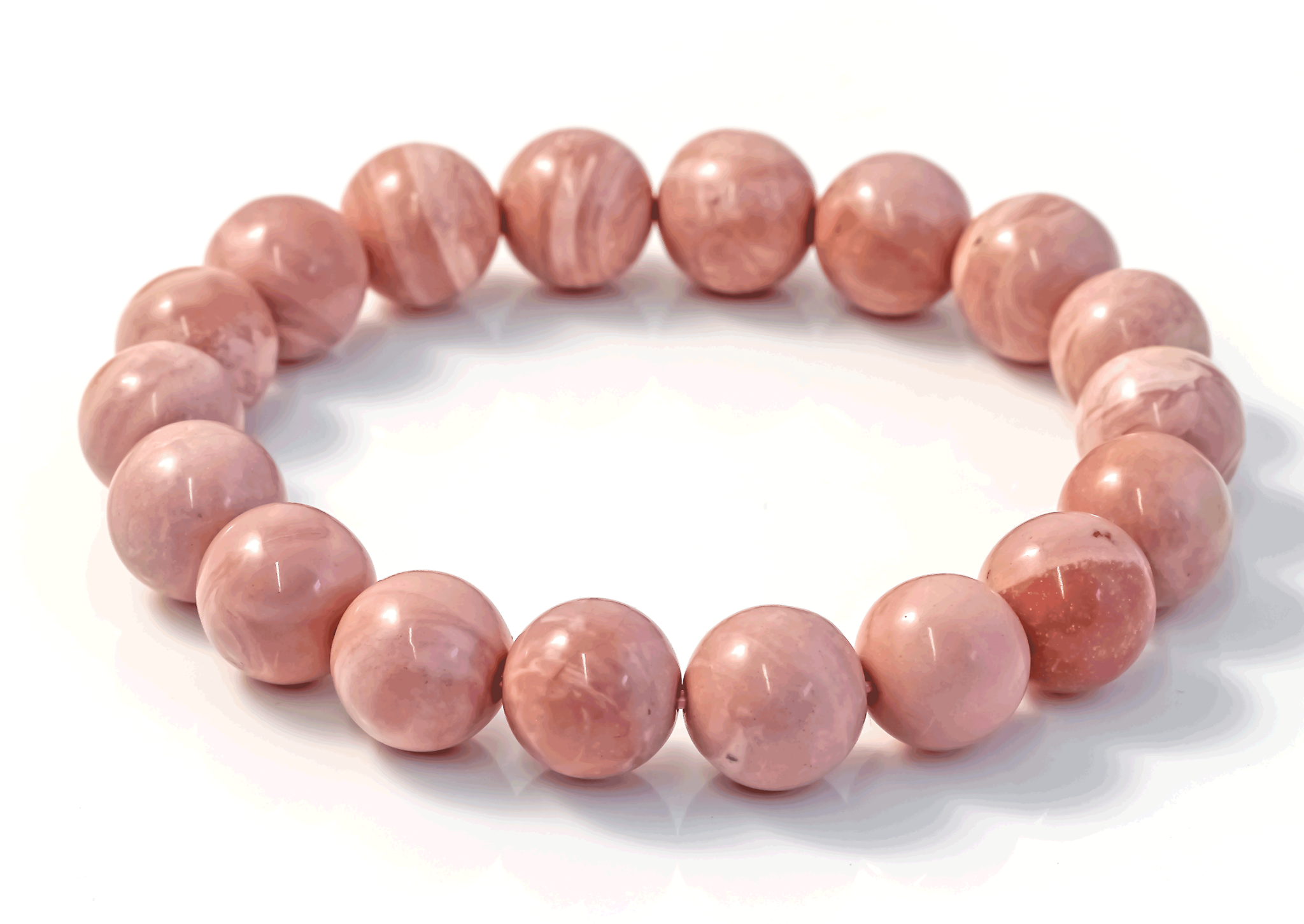 Bild von Opal Pink Kugeln 11mm Armband (Australien)