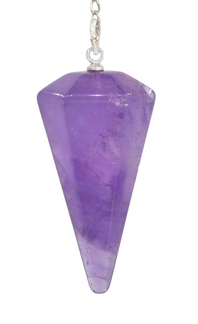 Immagine di Amethyst Pendel facettiert 