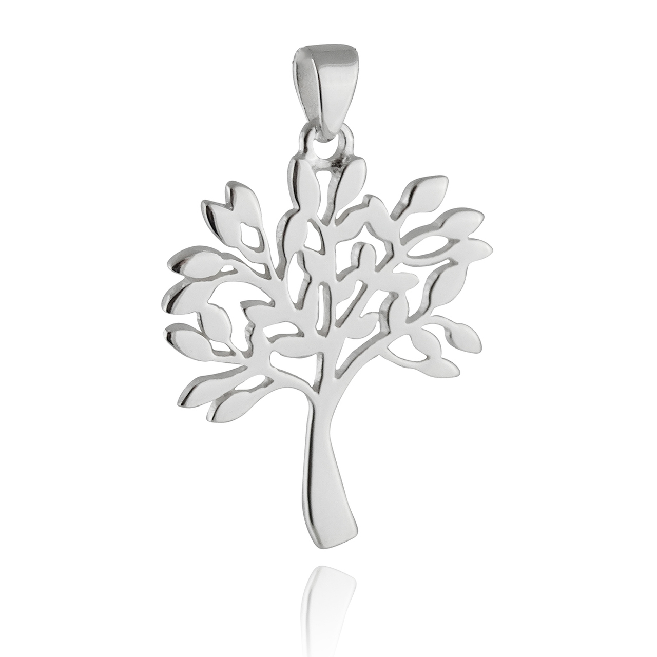 Image de Silber Baum 15mm Anhänger, Silber 925