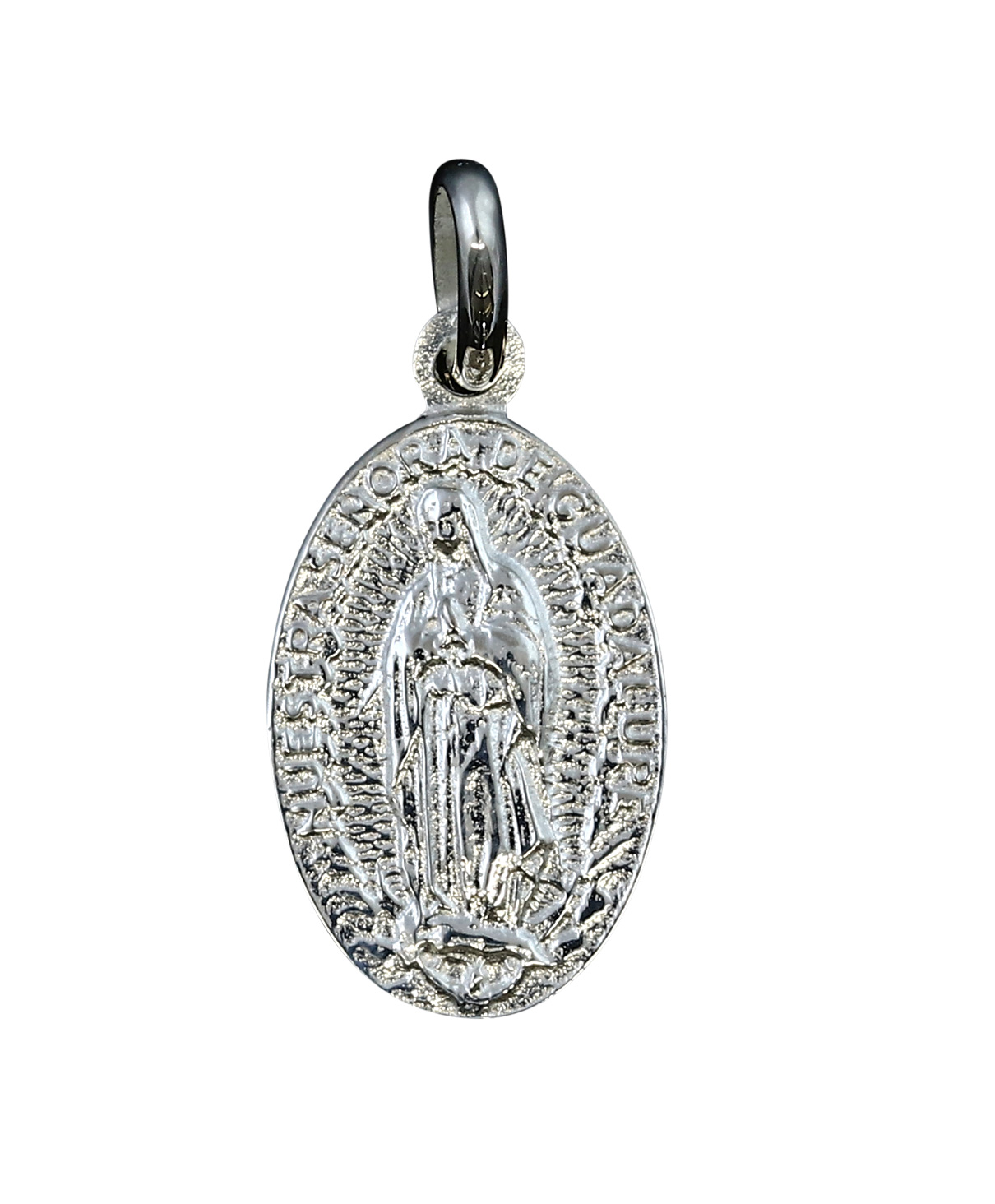 Image de Maria 19x10mm Anhänger, Silber 925