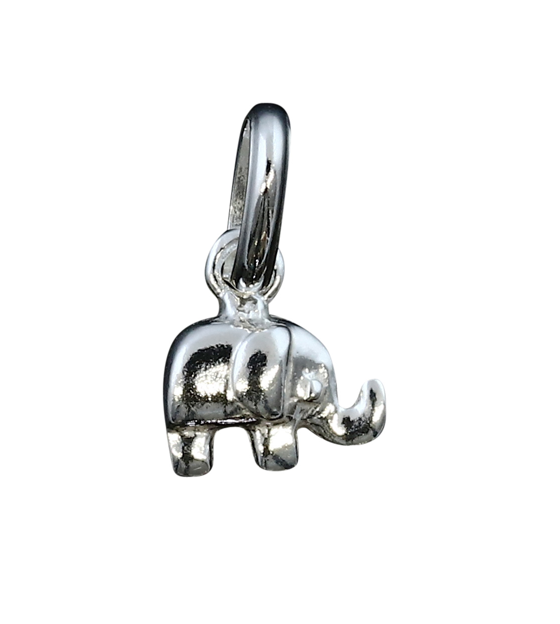 Immagine di Elefant 8mm, Anhänger, Silber 925 