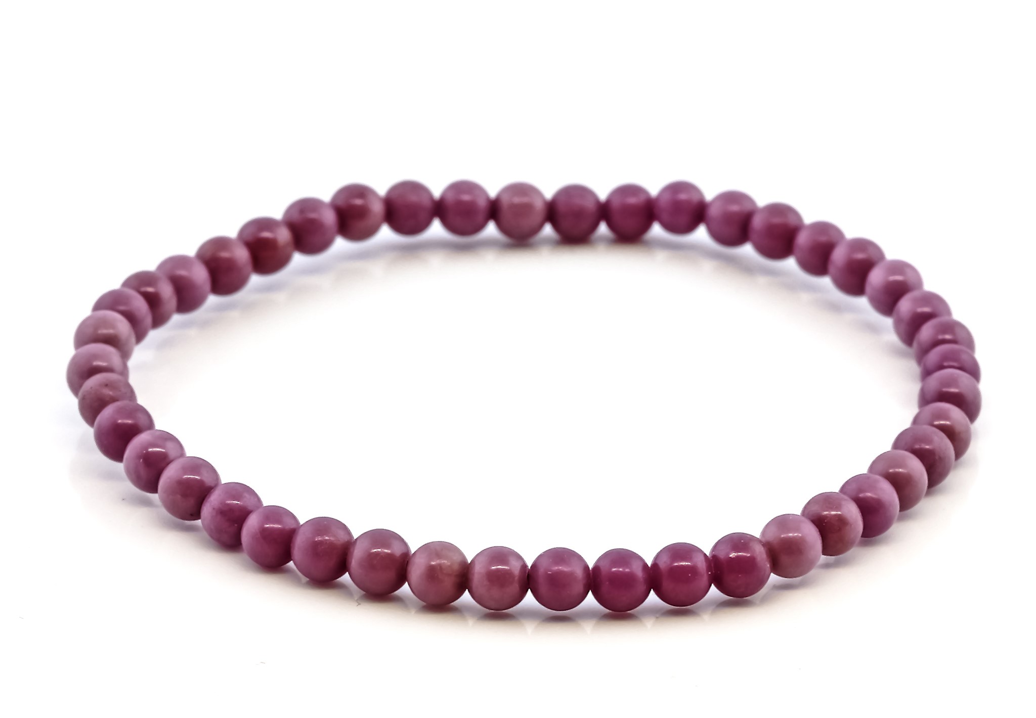 Bild von Phosphosiderit Kugeln  4mm Armband