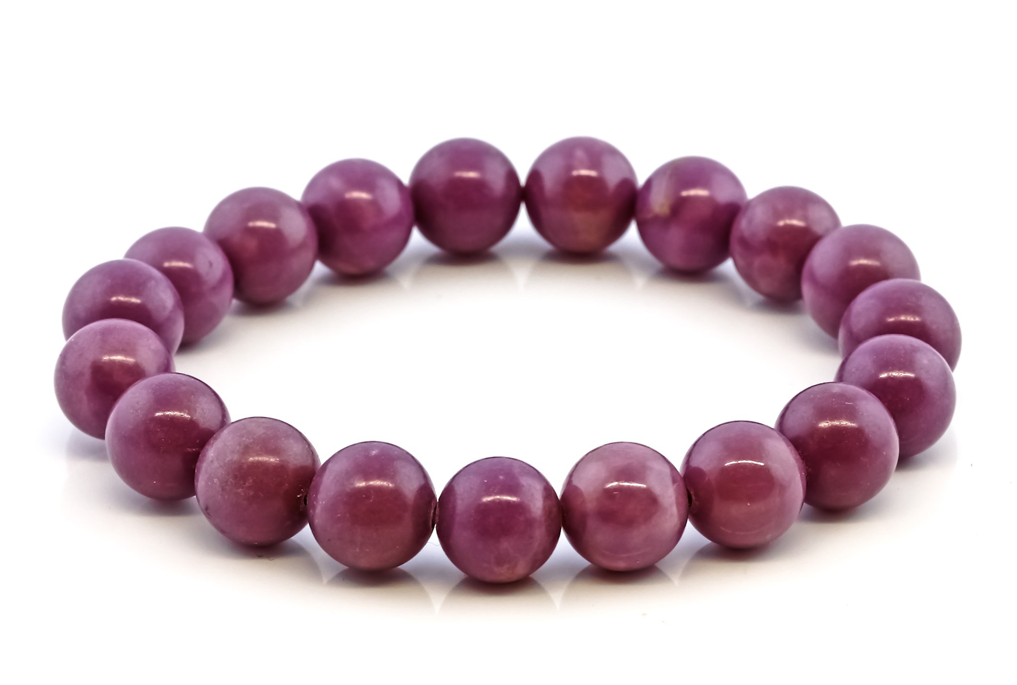 Bild von Phosphosiderit Kugeln 10mm Armband