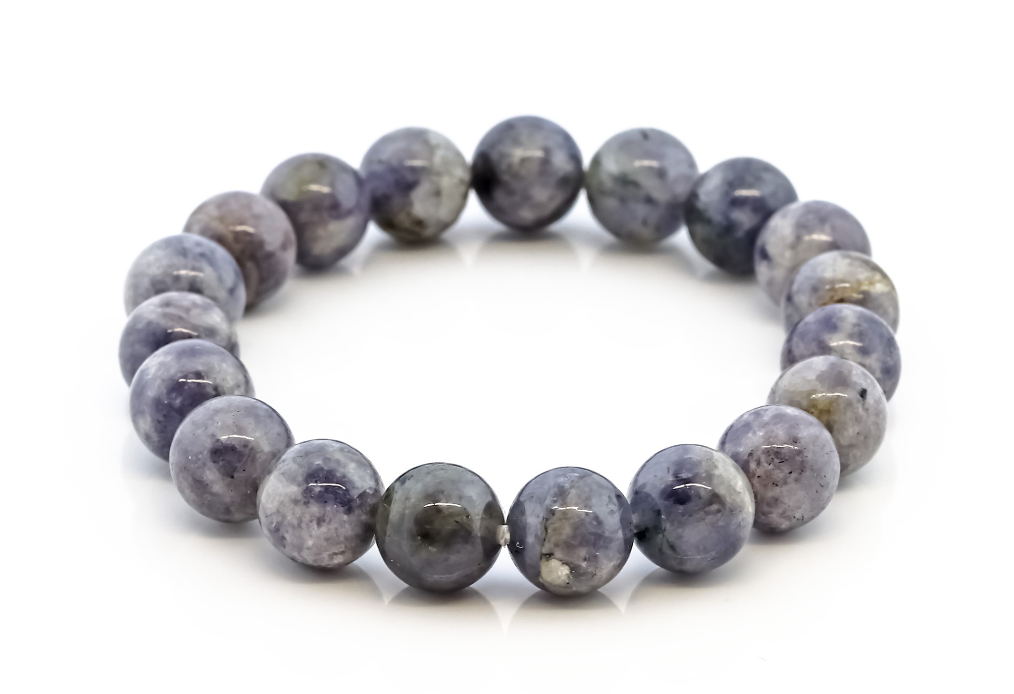 Iolith Kugeln 10mm Armband