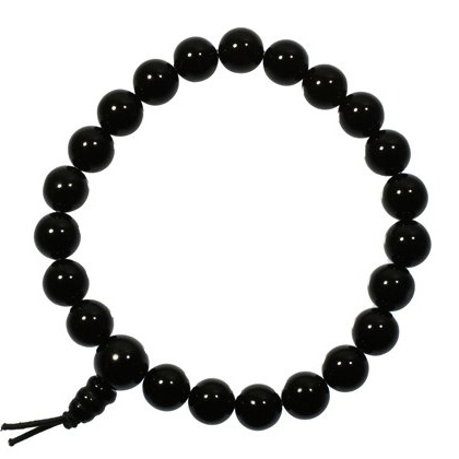 Image de Onyx Mala-Armband 8mm, 23 Kugeln (Set à 3Stk)