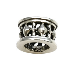 Image de Extra "Ring" 16x10mm Anhänger, Silber 
