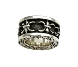 Immagine di Extra "Ring" 15x8mm Anhänger, Silber 