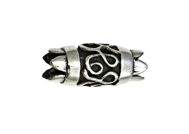 Immagine di Extra "Tube" 21x9mm Anhänger, Silber 