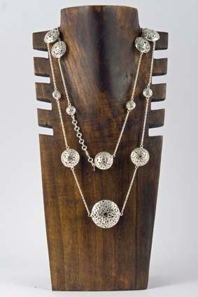 Image de Brusia Halskette 100cm, Silber 925
