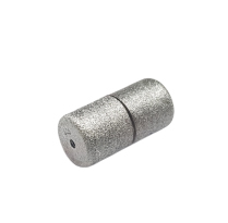 Bild von Magnetverschluss Zylinder  8mm, silber matt