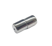 Bild von Magnetverschluss Zylinder  6x12.5mm, Silber 925