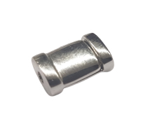 Immagine di Magnetverschluss Quadrat 7x10mm, Silber 925