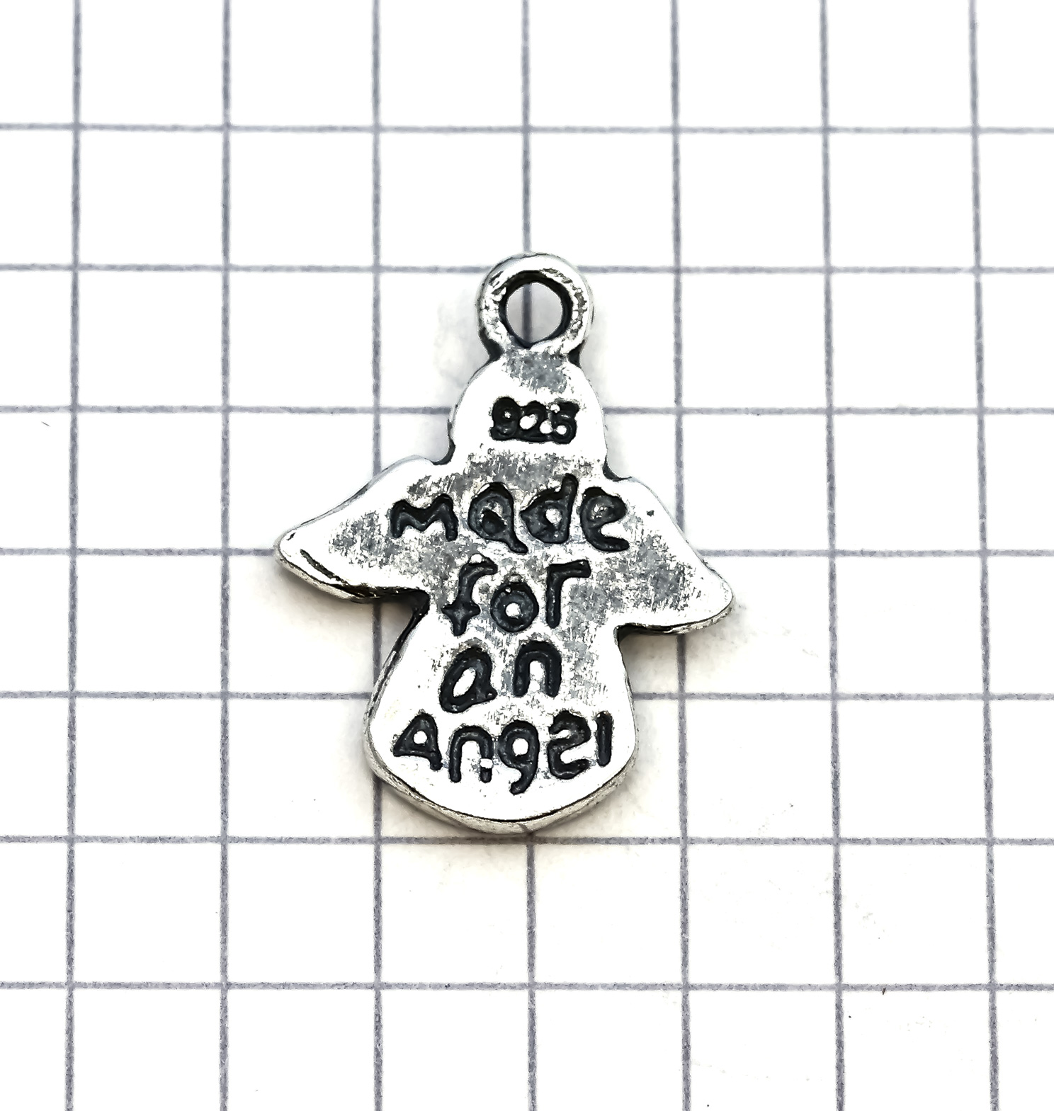 Bild von Charm "Made for an angel"15mm, Silber 925
