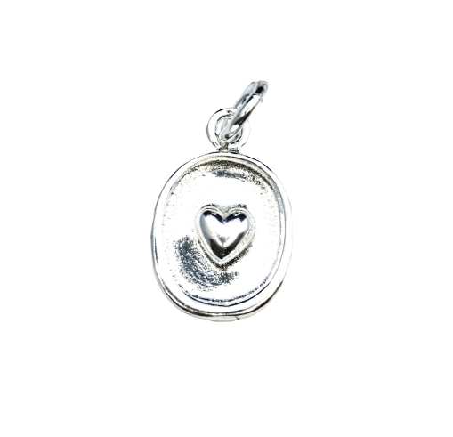 Image de Charm Herz 11x13mm, Silber 925