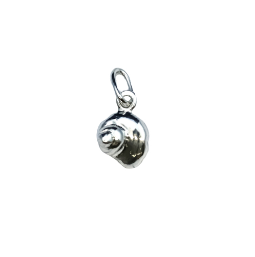 Image de Charm Muschel 6mm, Silber 925