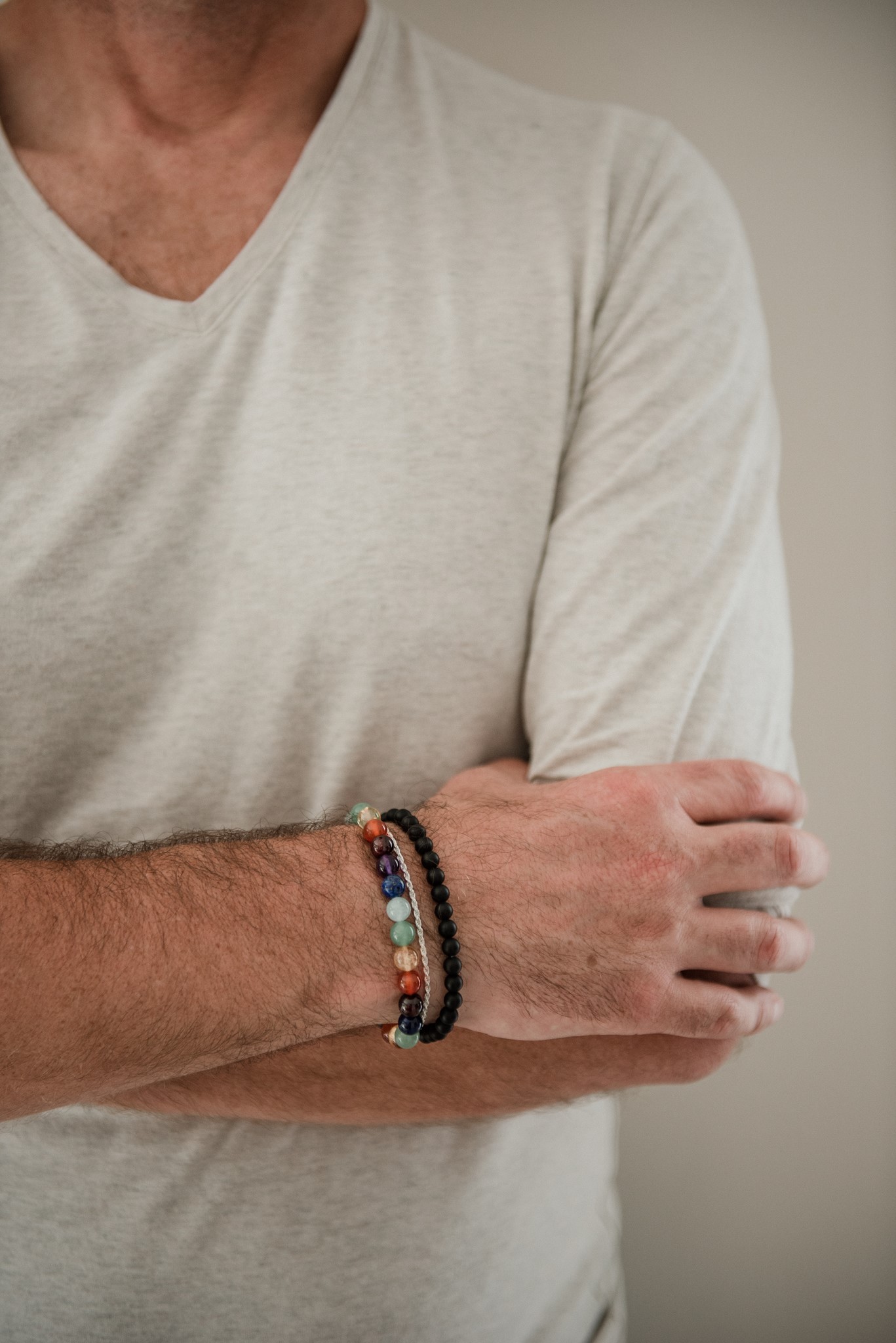 Bild von Chakra Kugeln 8mm Armband