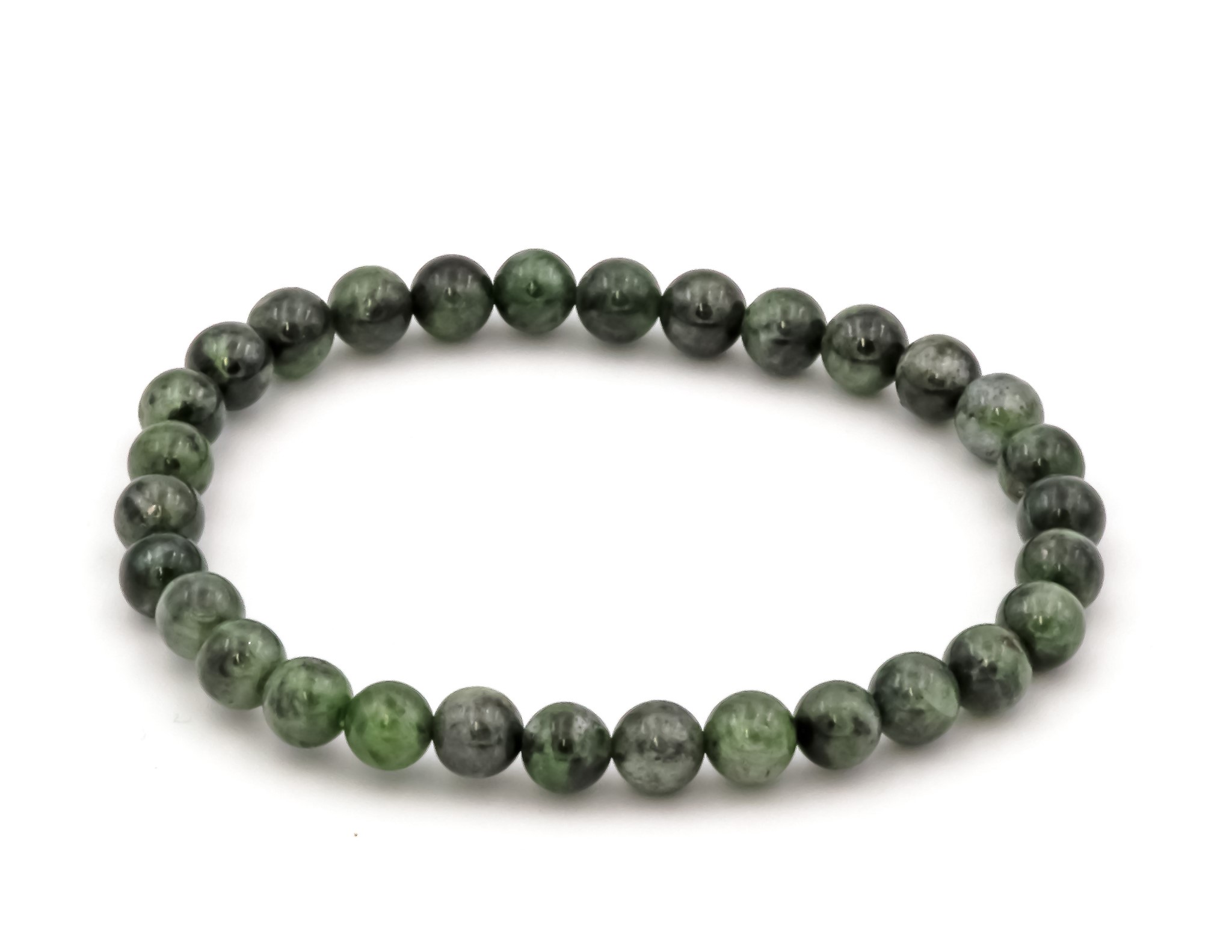 Bild von Diopsid Kugeln  6mm Armband