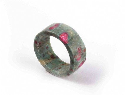 Immagine di Fuchsit mit Rubin 15-17mm Ring