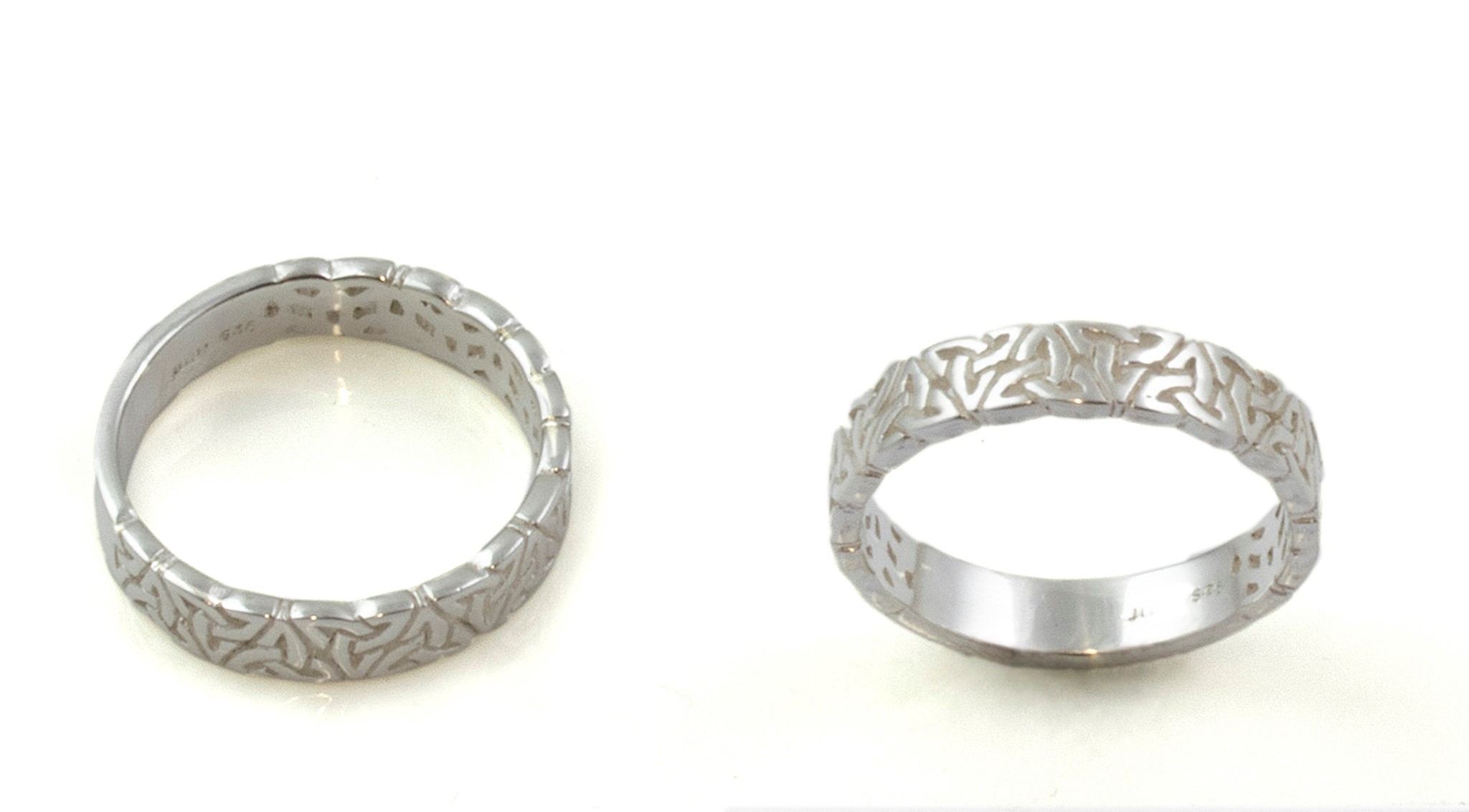 Bild von Trigurtas Fingerring, Silber 925, Helles Silber