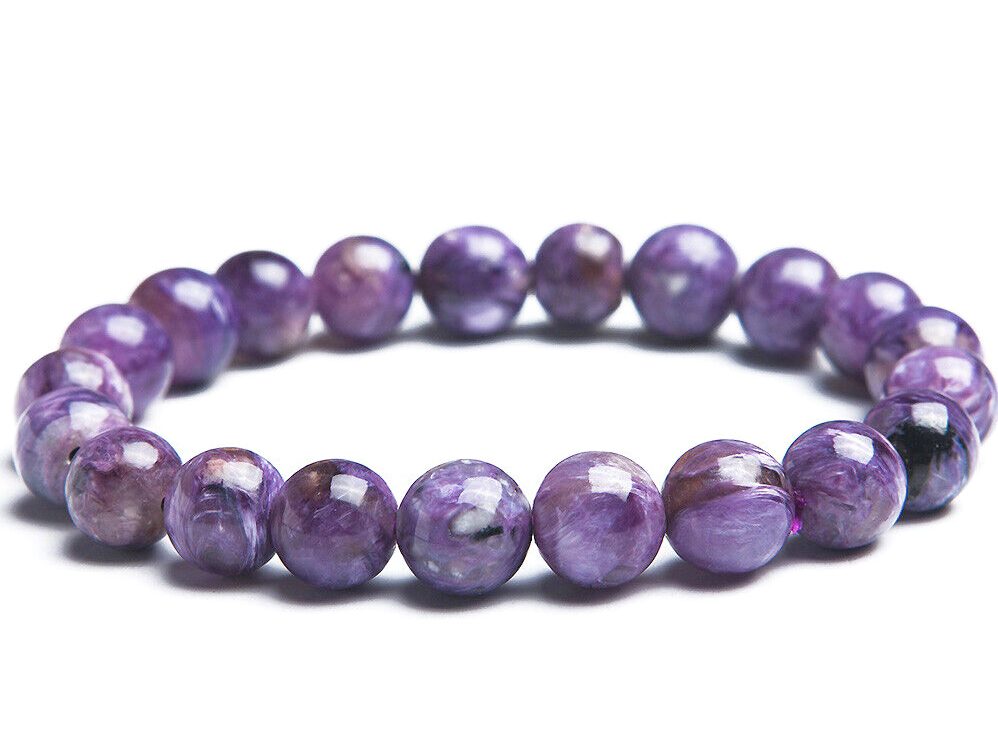 Bild von Charoit Kugeln 10mm Armband Extra