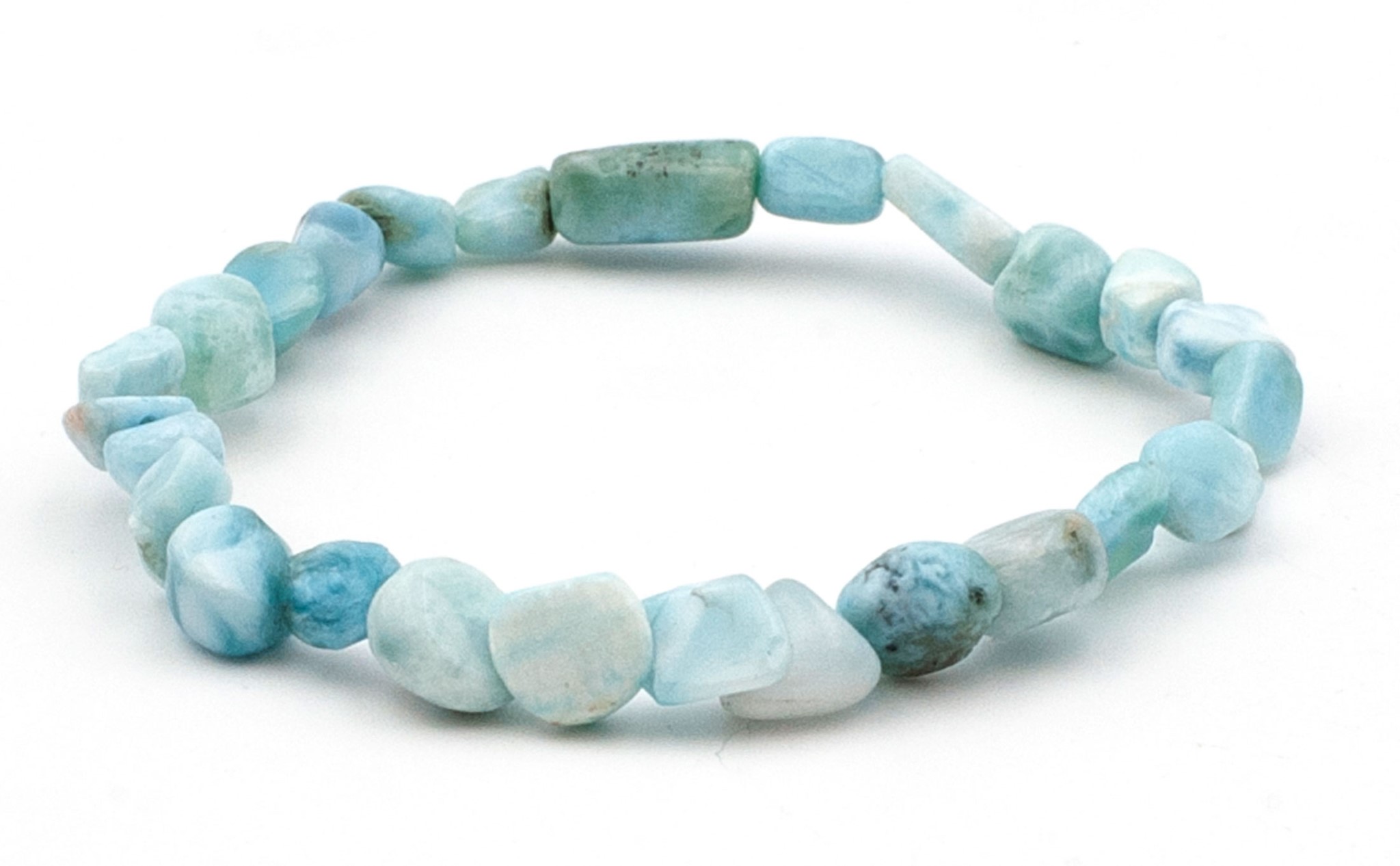 Immagine di Larimar Nuggets  5-9mm Armband