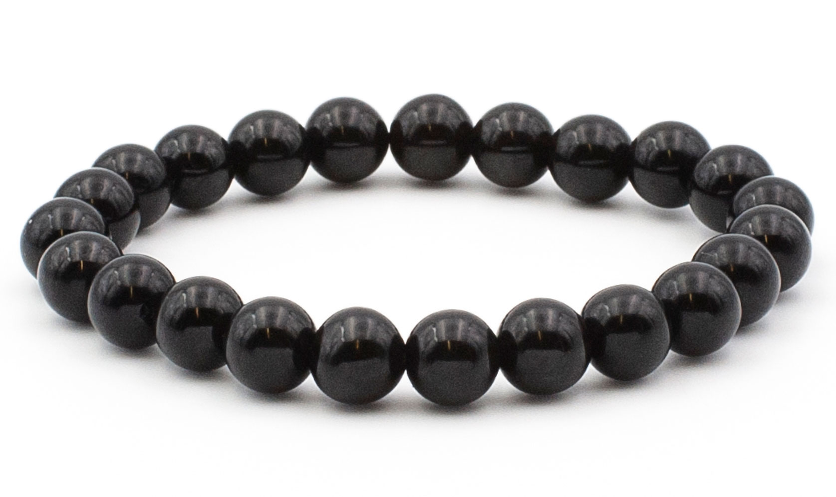 Image de Obsidian Kugeln  8mm Armband