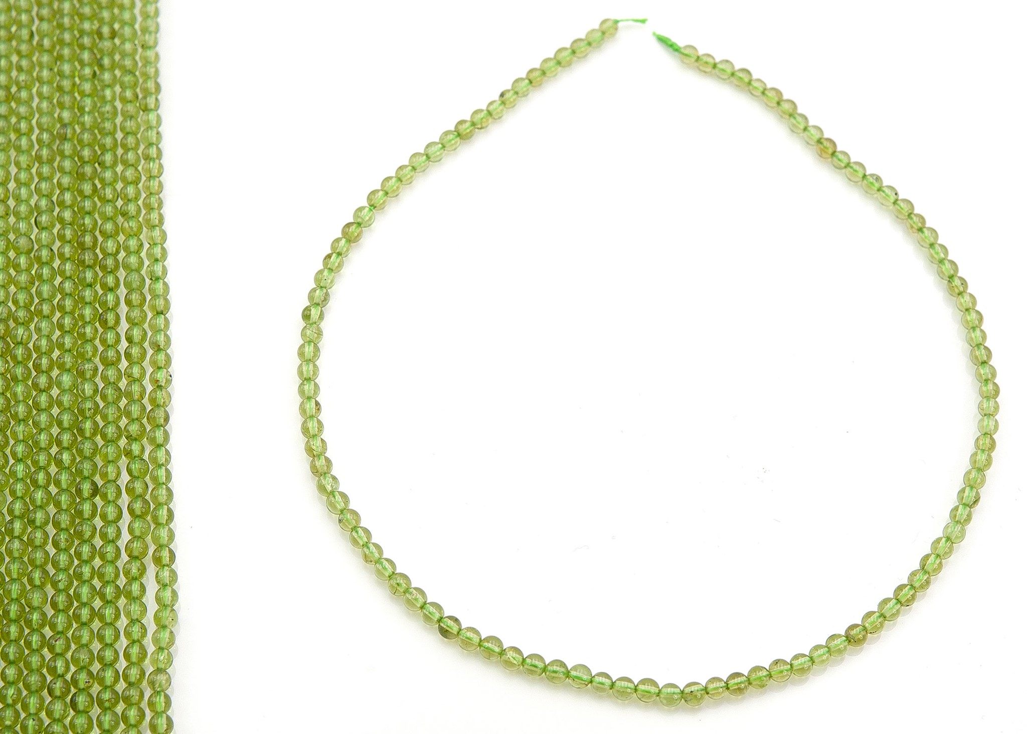 Image de Peridot Kugeln  4mm Strang