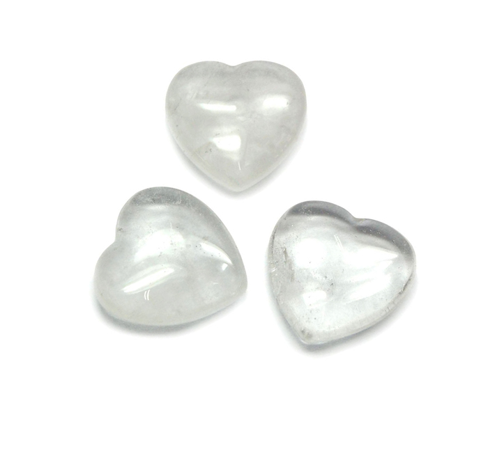 Image de Bergkristall "Love Hearts" 20mm