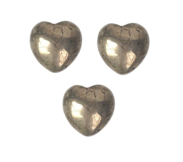 Immagine di Pyrit "Love Hearts" 20mm Extra 