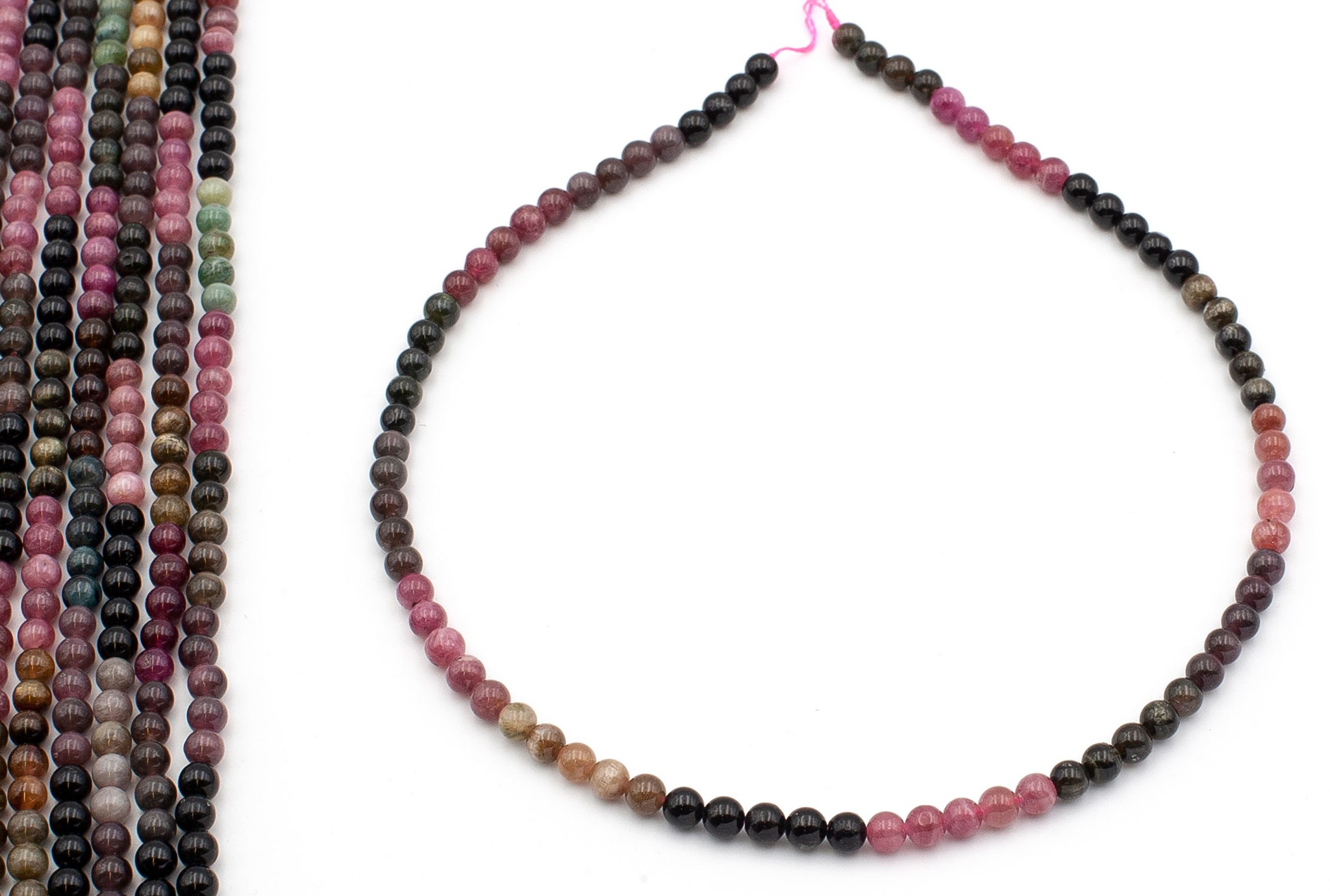 Bild von Turmalin farbig Kugeln  5.5mm Strang Extra