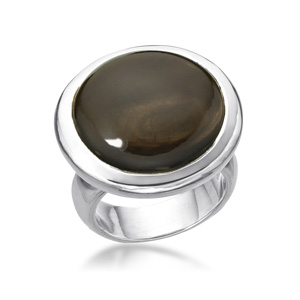 Bild von Ring Cabochon 24mm Silber 925