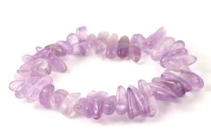 Bild von Amethyst "Big Chips" Armband