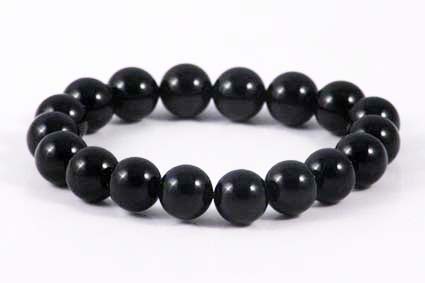 Bild von Onyx Kugeln 10mm Armband