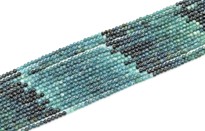 Bild von Turmalin farbig fac. Kugeln  3mm Strang (blau)