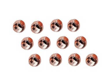 Image de Kugeln Silber rosévergoldet "Disco" (ca. 7g.)