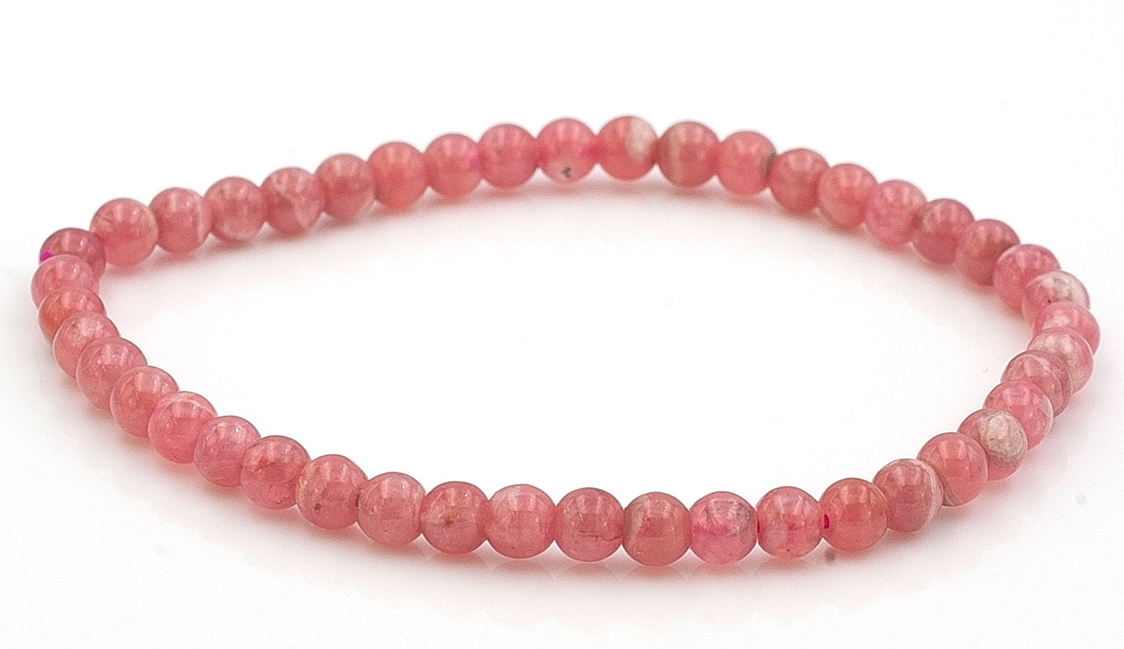 Bild von Rhodochrosit Kugeln  4mm Armband Extra