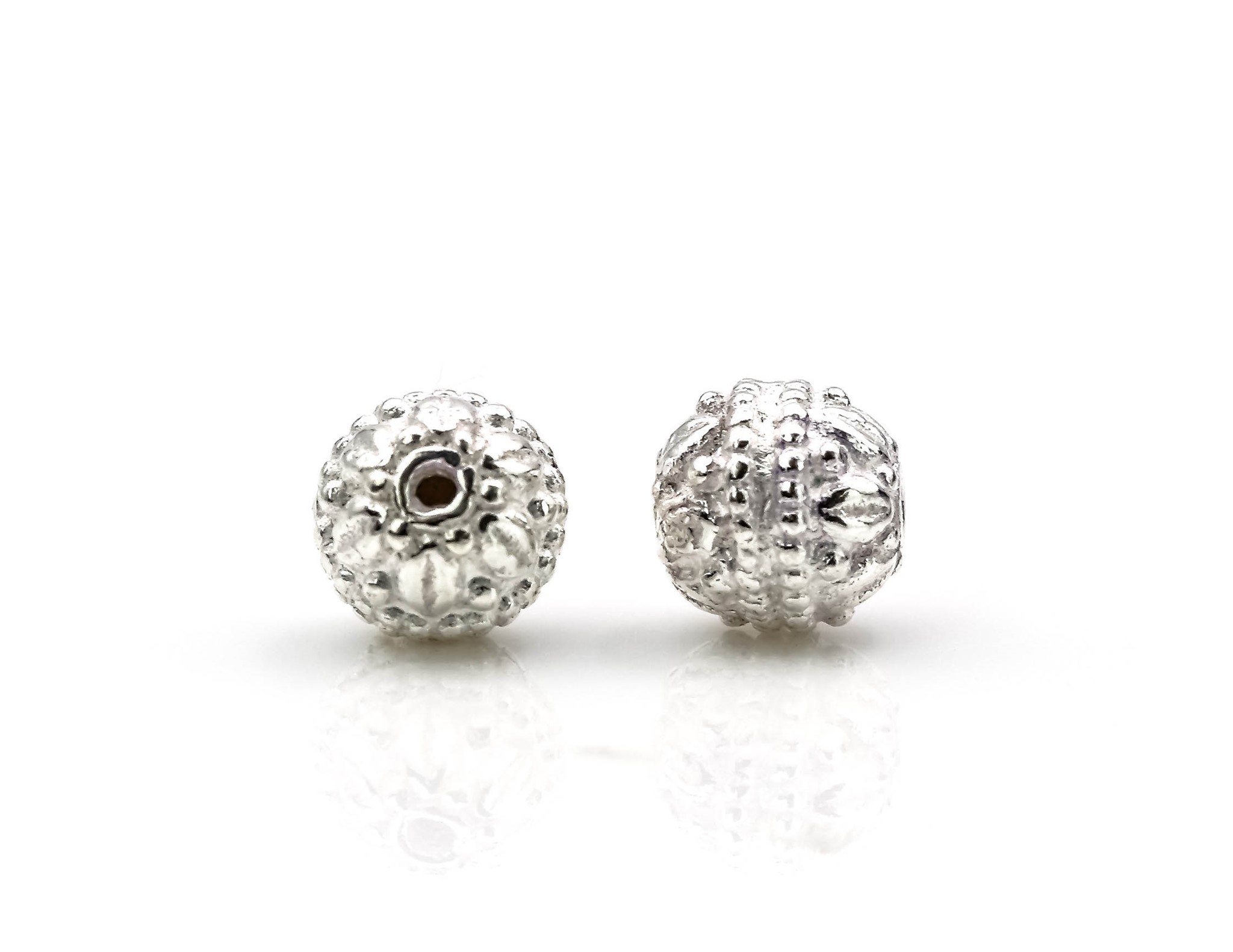 Bild von Kugel verziert 5mm, Silber 925 (ca. 7g.)