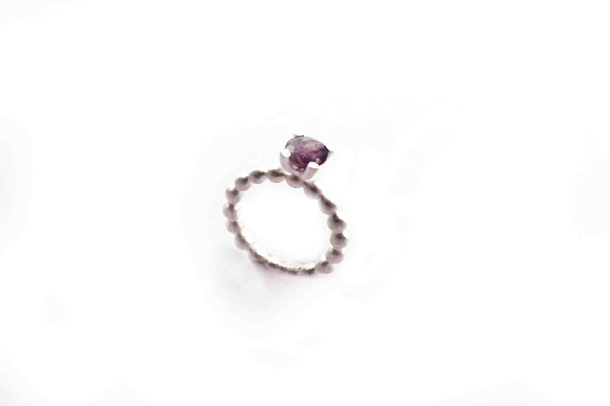 Bild von Iolith fac. Cabochon 7mm Ring