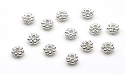Zeige Details für Walze, Silber 925 6x3.5mm geschwärzt Bild von Walze, Silber 925 6x3.5mm geschwärzt