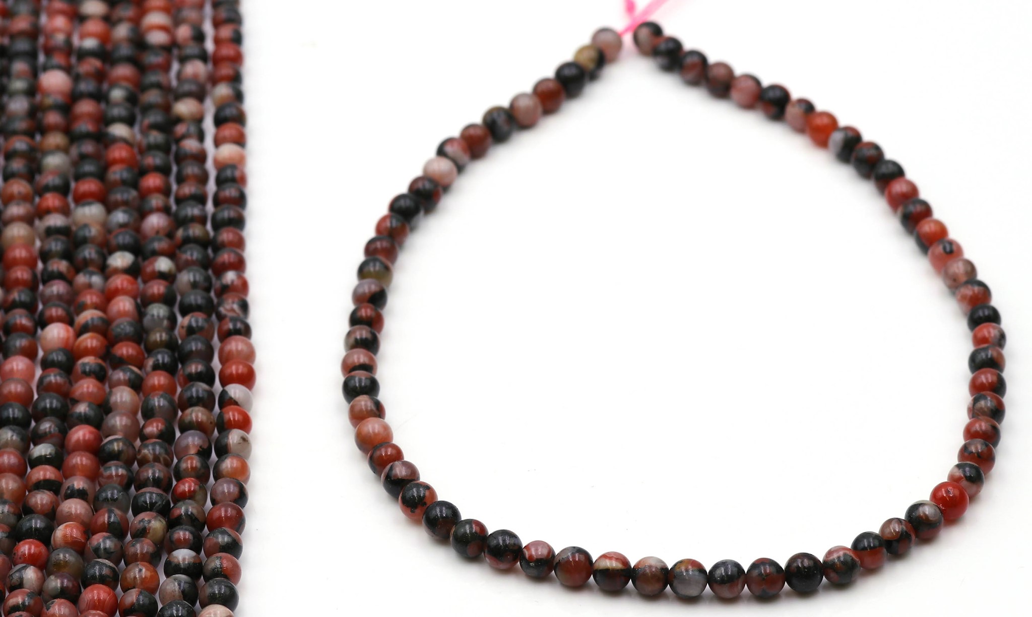 Nan Hong Achat Kugeln Strang