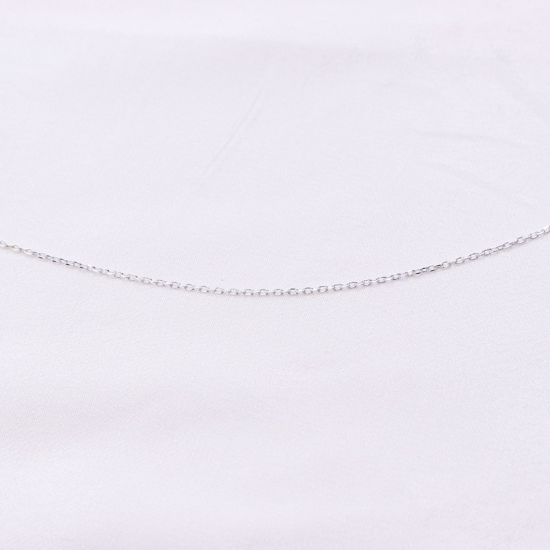 Bild von Silberkette "Oval 2.3x1.3mm", Silber 925