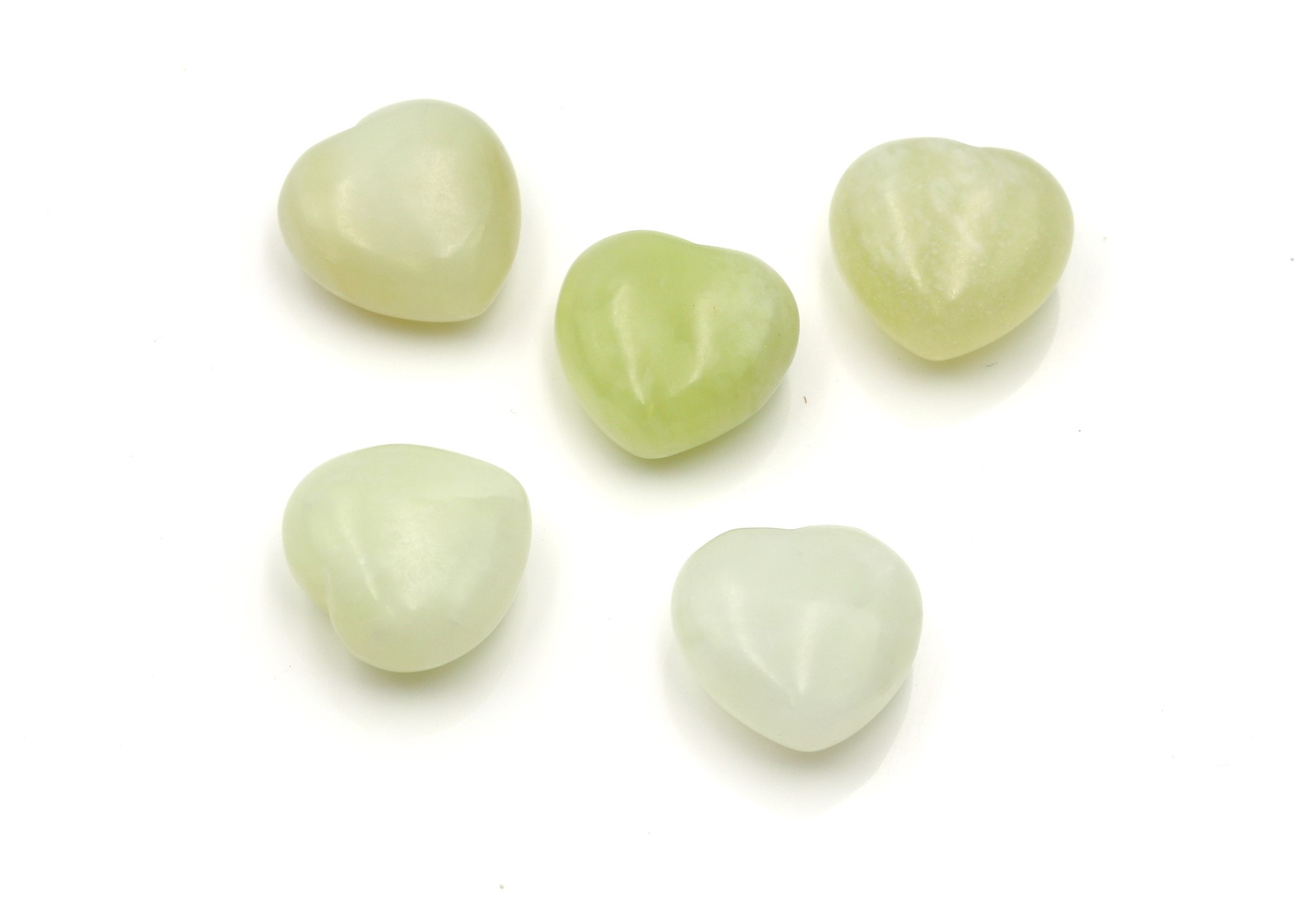 Bild von China Jade "Love Hearts" 20mm