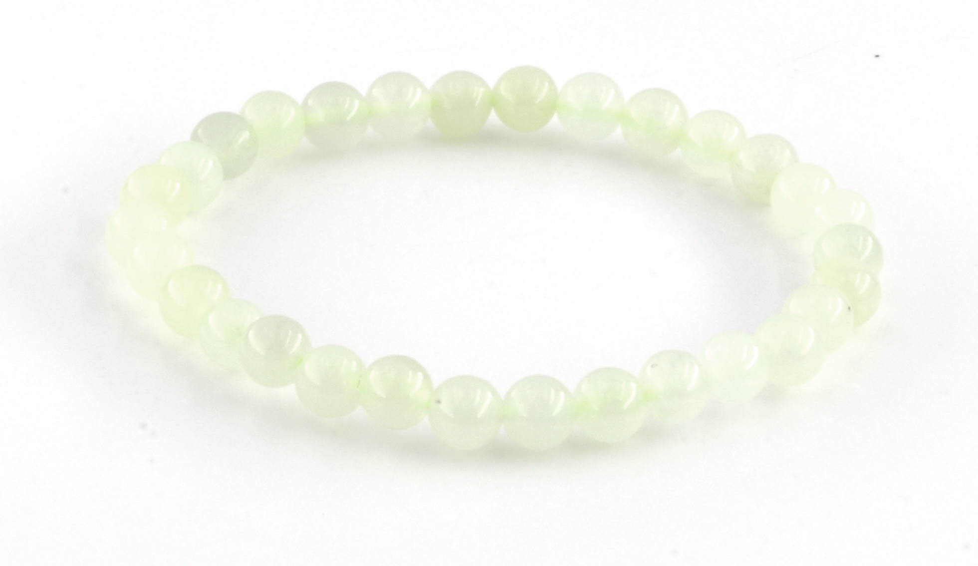 Bild von China Jade Kugeln 6mm Armband