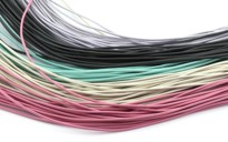Immagine di  Lederband rund farbig 2mm à 1m lang, Ziegenleder (VE: 100 Stk)