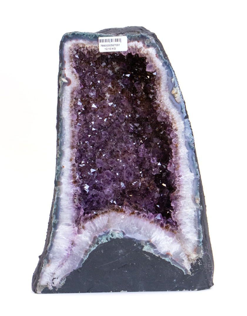 Bild von Amethyst Druse,  30cm hoch (Brasilien)