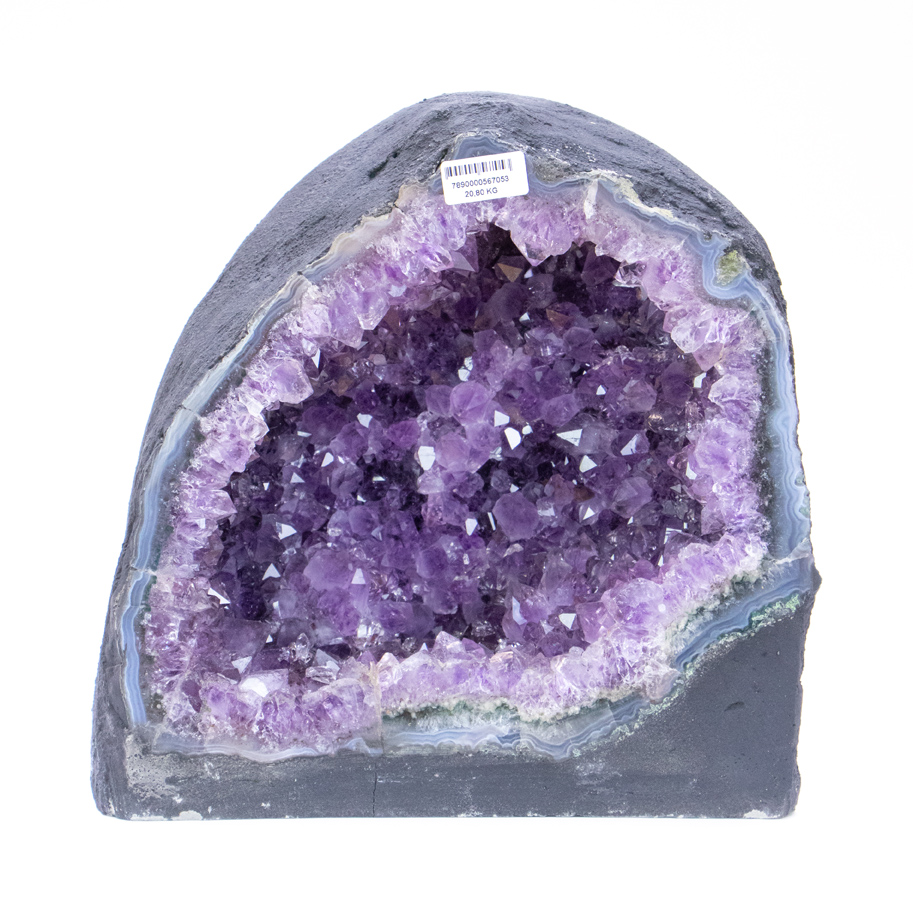 Bild von Amethyst Druse,  28cm hoch (Brasilien)