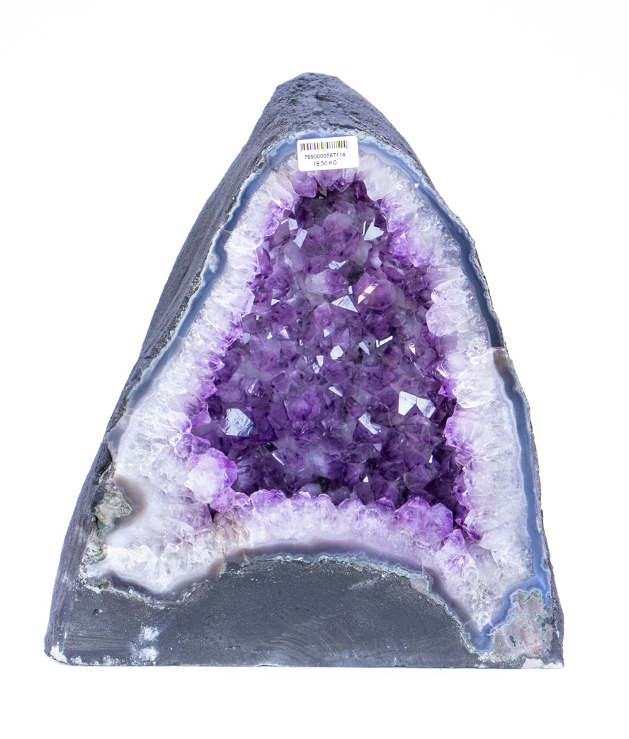 Bild von Amethyst Druse,  33cm hoch (Brasilien)