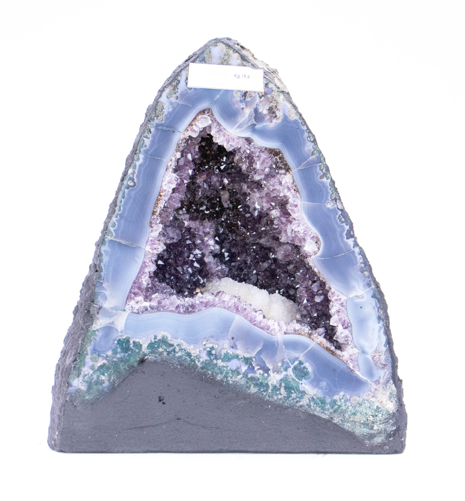 Bild von Amethyst Druse,  33cm hoch (Brasilien)