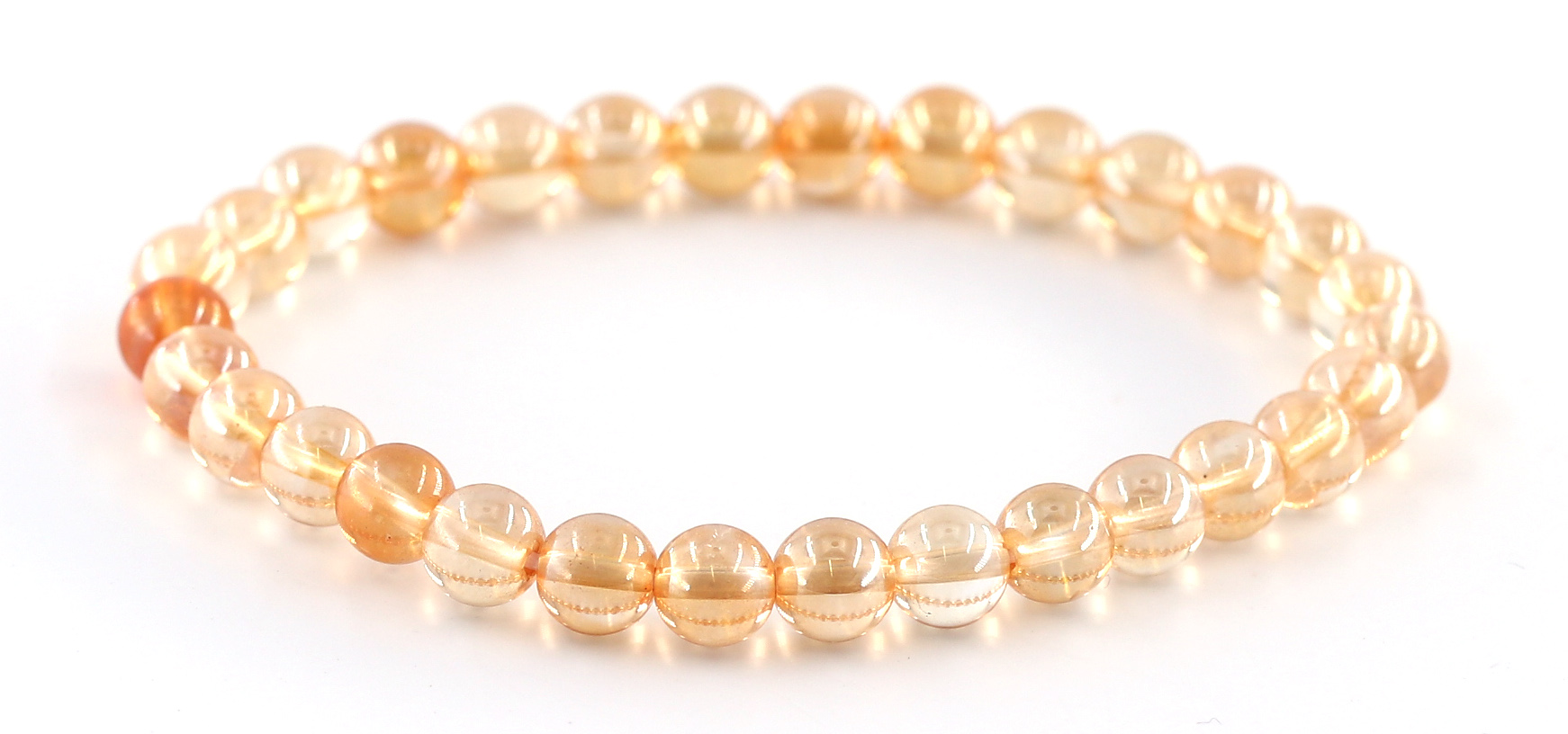 Bild von Golden Aura Kugeln Armband (Titan & Gold bedampft)