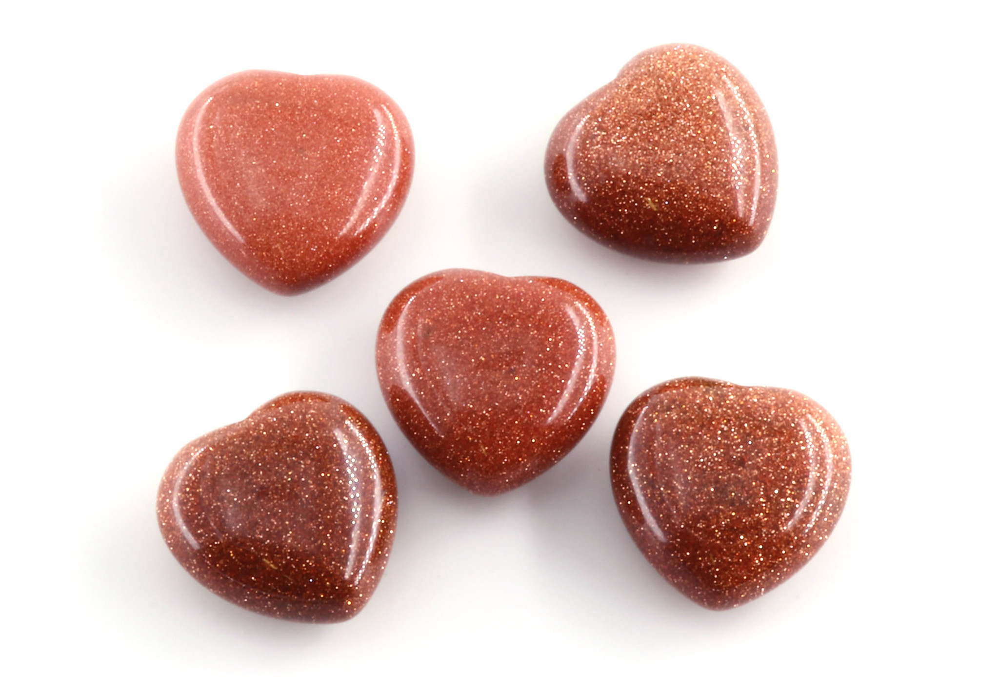 Immagine di Goldfluss rot "Love Hearts" 20mm (VE=5 Stk.)